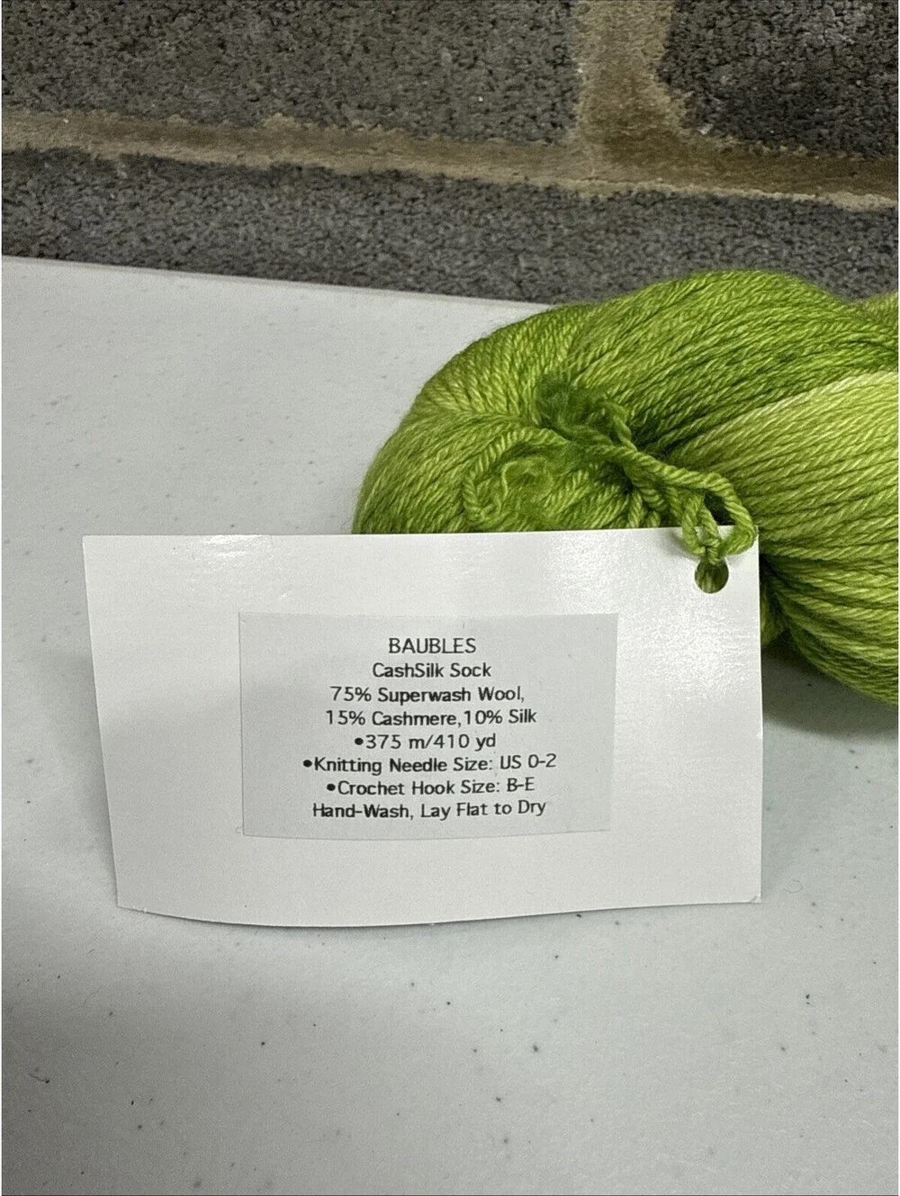 Expression Fiber Arts Cashsilk Sock SW Wool/Cashmere Shade Baubles 1 Skein